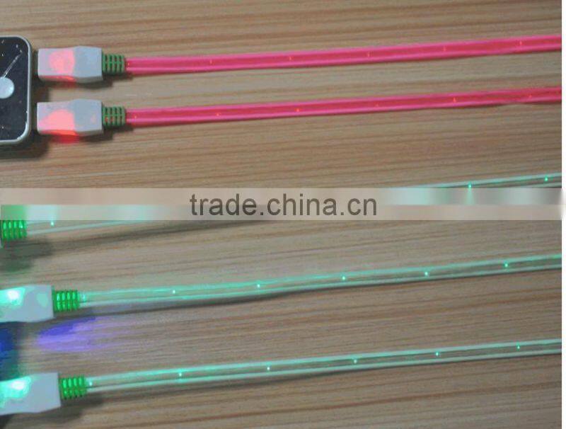 led micro cable for samrtphone