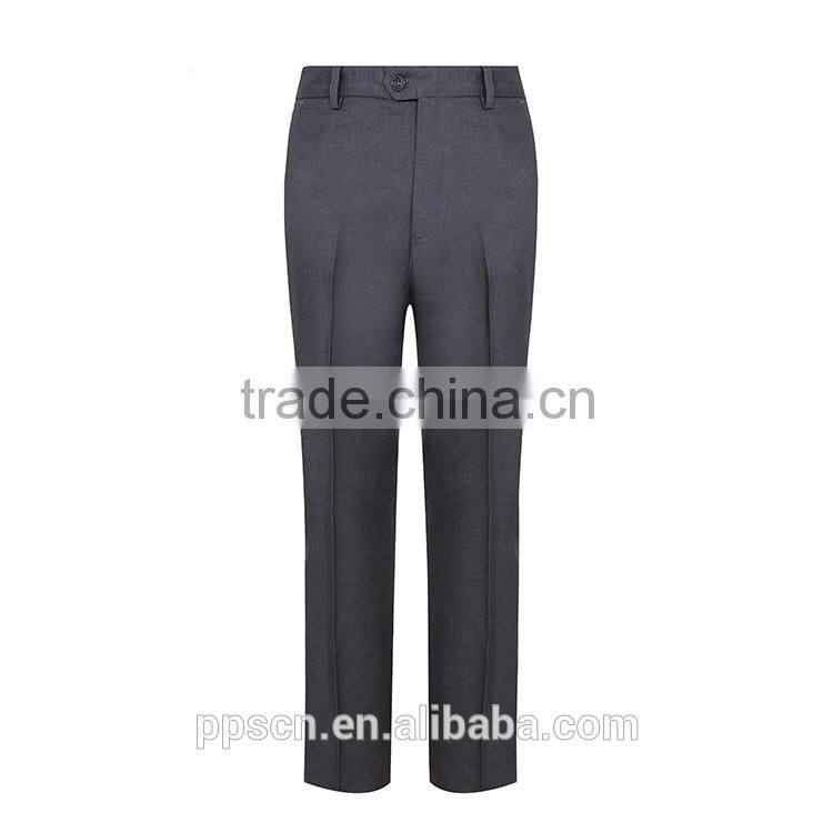 OEM supply latest pattern design long black soft Plus Size 100% cotton man pants