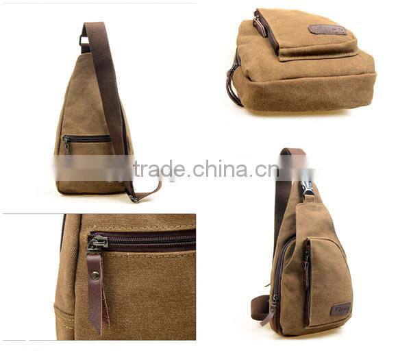 2015 plain standard size canvas messanger bag, men's shoulder bag