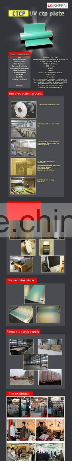 uv ctp plate