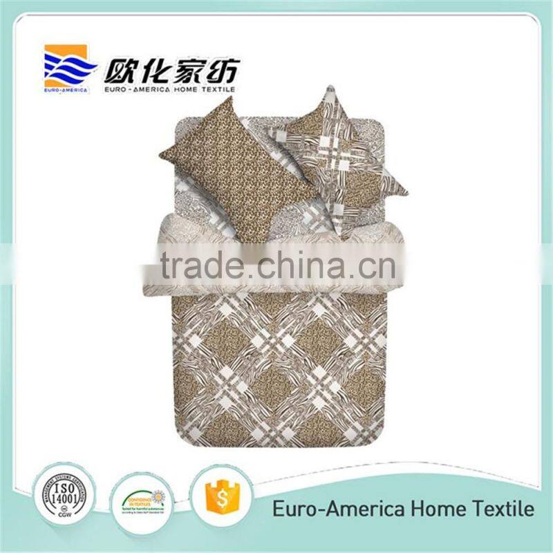 100% Pure Cotton Bed Linens Bed Cover 4pcs Bedding Sets