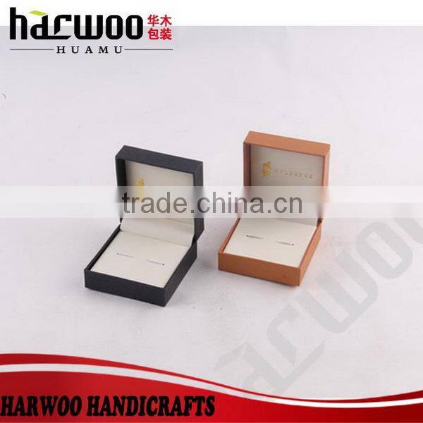 Cheap plastic cufflink packing box for gentleman