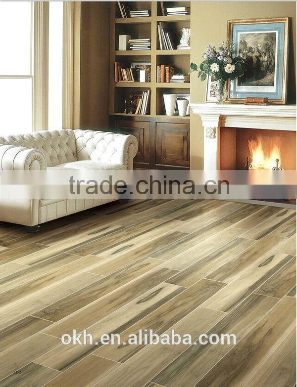 Interior project Wood like Tiles
