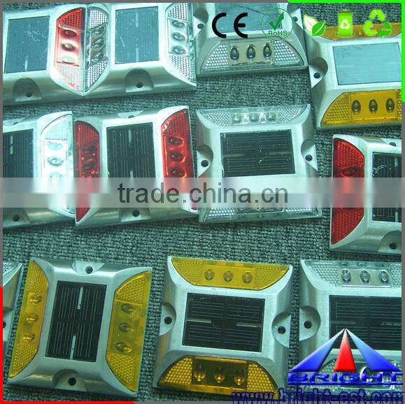 IP68 waterproof reflective flashing light, reflective road stud