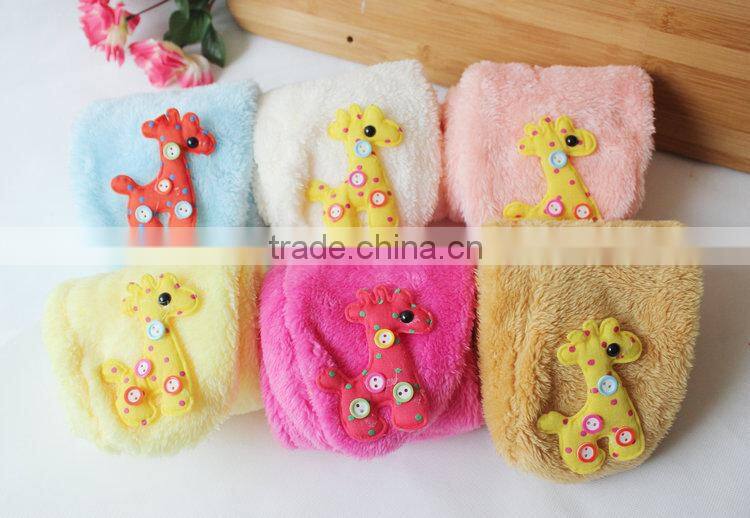 New product high quality fashion Baby fluffy warm scarf WJ-659