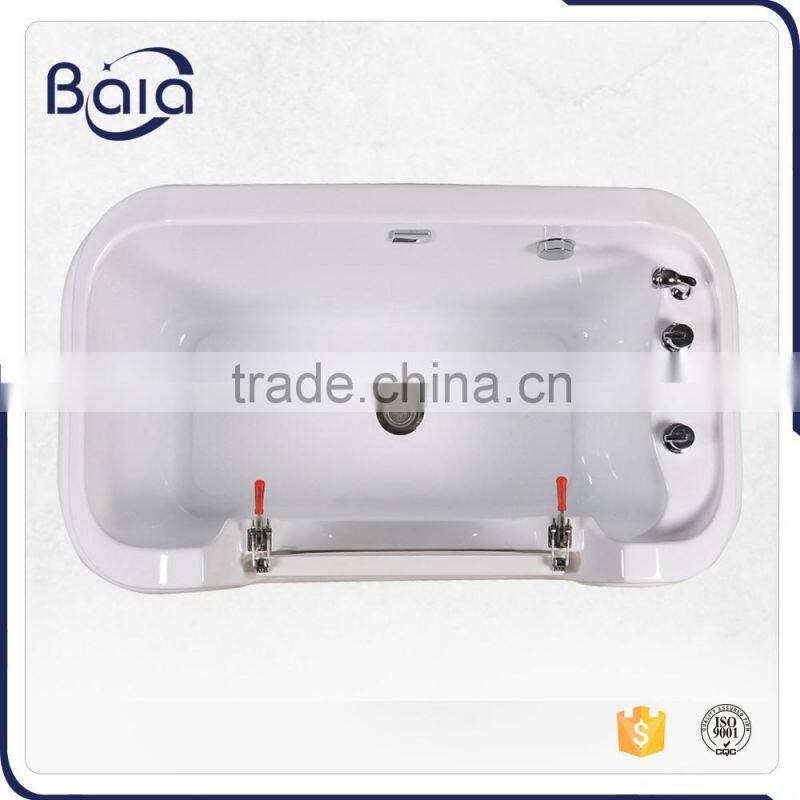 hot sale big dog bathtub with door and ladder
