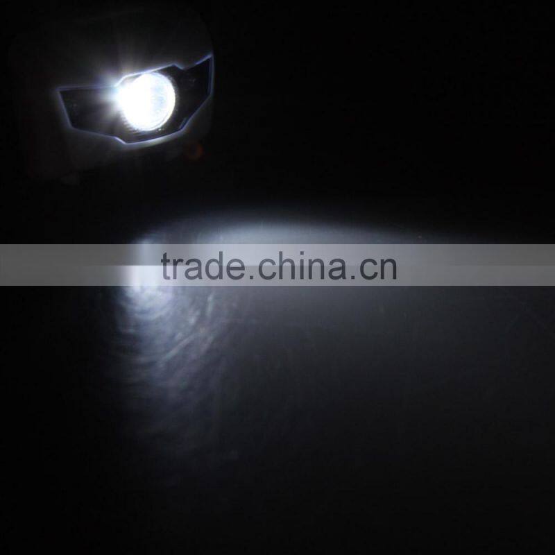 LED Headlight super bright 3W Ultra Bright 2 White Headlamp 3 Modes waterproof head lamp for Outdoor caming or caving