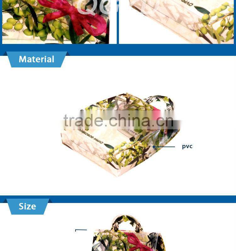 pvc small clear plastic packaging box