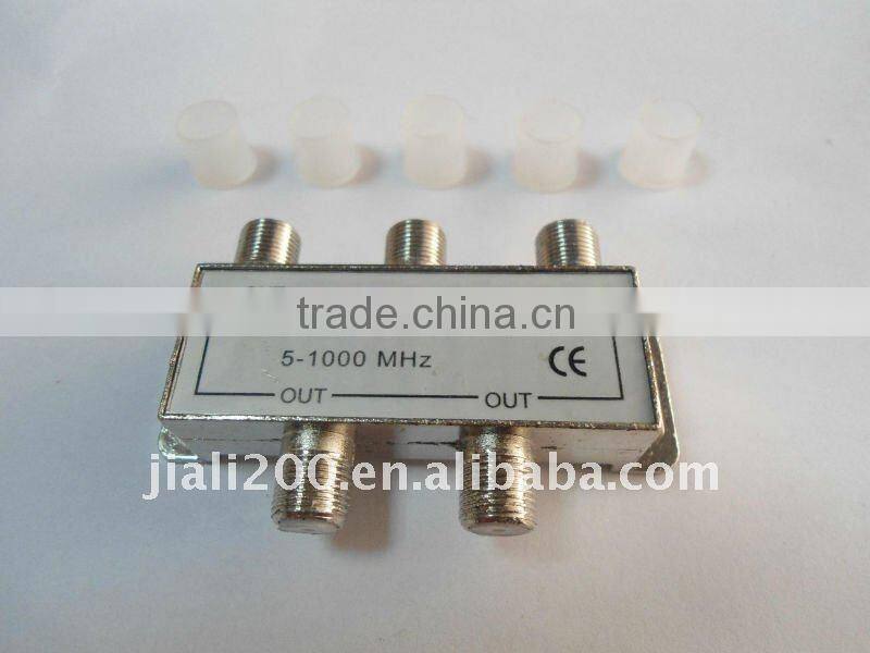 4 Way CATV Splitter