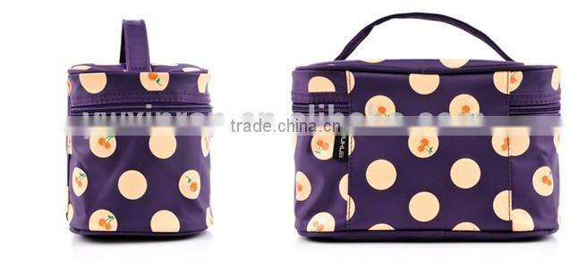promotional purple cosmetic bag/makeup bags