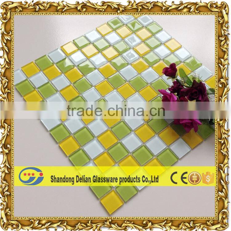 living room glass mosaic