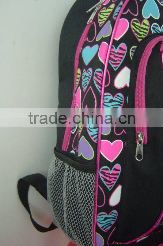 kids school backpack bag with printing