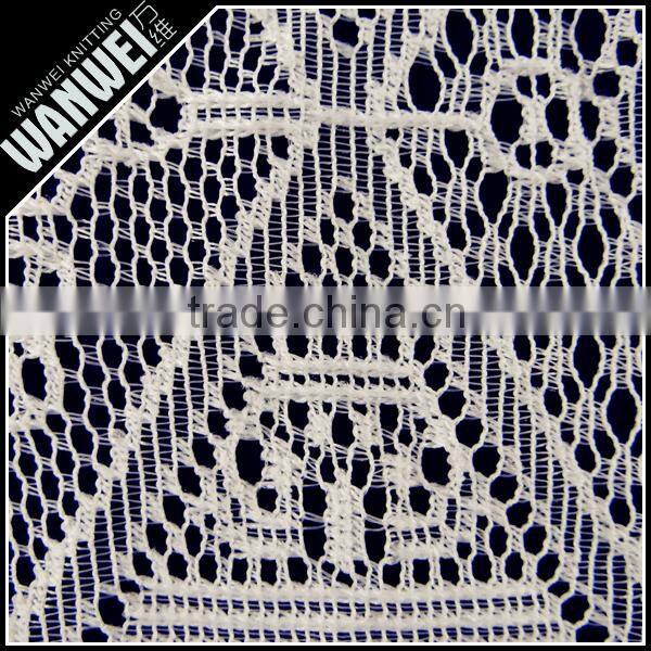 New products special design exquisite softextile lace fabric knitting by Changle factory