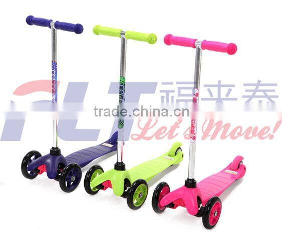 CE approved cheap price good quality fulaitai kids kick scooter with brake