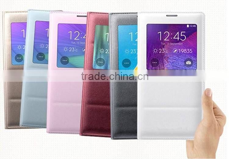 The Most Popular Phone Case Flip Smart Phone Cover Leather Case For Samsung