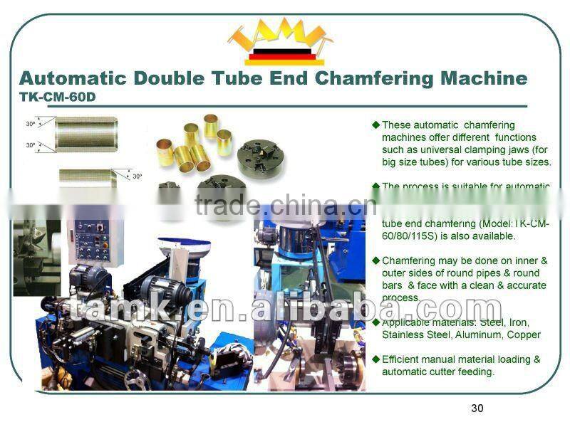 Tube Bar Chamfering Machine