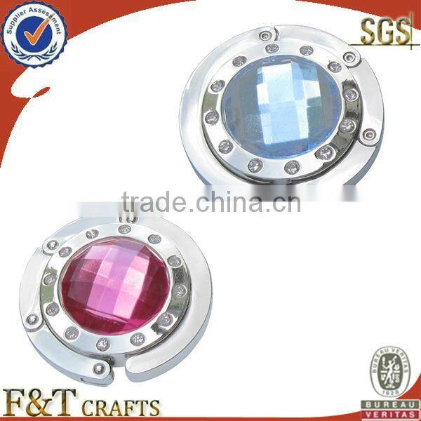 new design make up bag hanger with stones