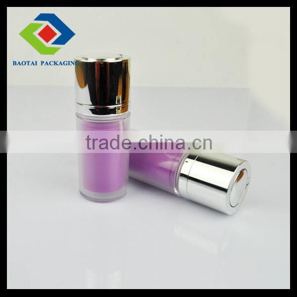 new 15ml plastic bottle for scrub beauty wrinkle cream