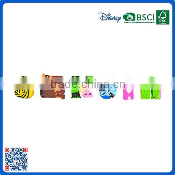 wholesale fancy custom letter shaped rubber eraser for kids