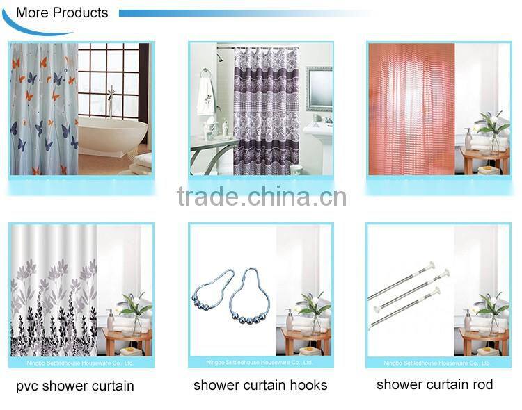 New design OEM acceptted Kids Bath PEVA Shower Curtain