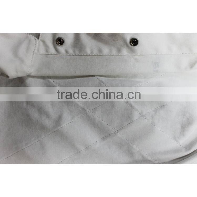 Mens white 3m reflective safety mechanic work winter coverall