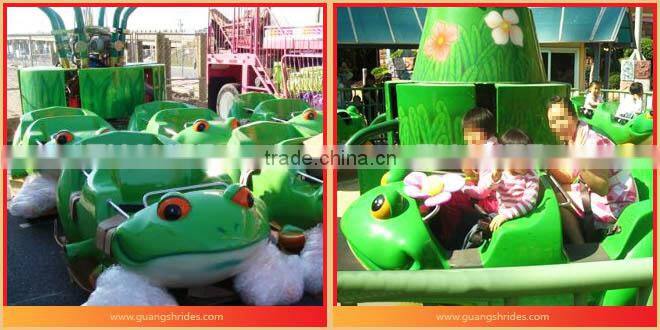 Hot! superior frog jumping outdoor amusement park rides for sale