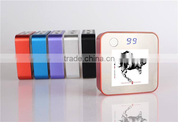 8400mAh led display gift customized battery terminal