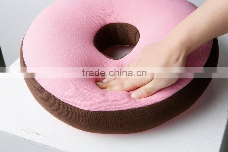 Colorful springy memory foam support cushion for desk work