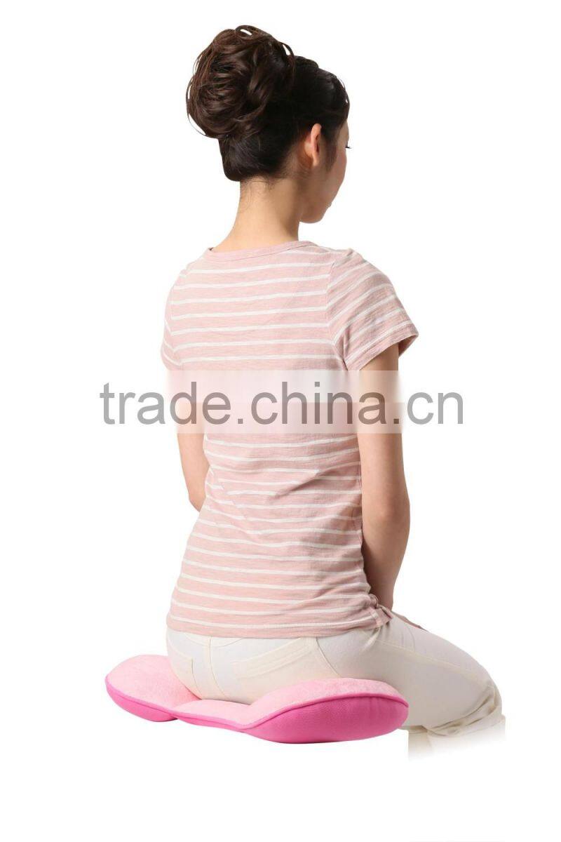 Colorful springy memory foam support cushion for desk work