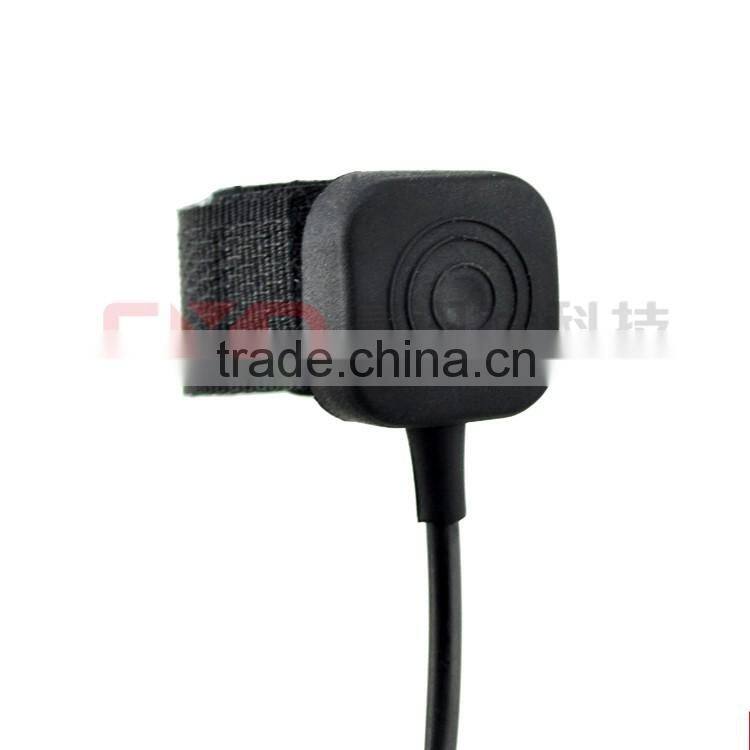 Earphone Headset with Ear Bone Vibration Hidden Mic