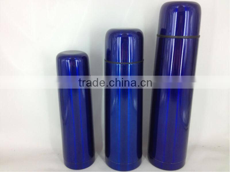The most classical quality stainless steel vacuum bullet type flask