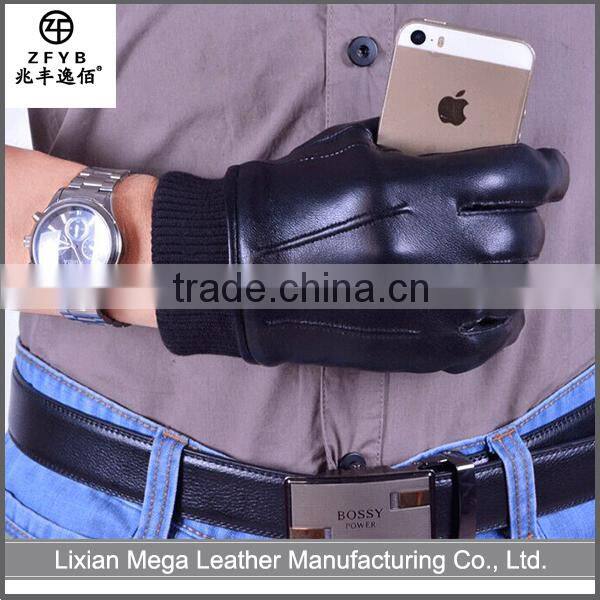 China wholesale high quality Motorcycle Drivers' Leather Gloves