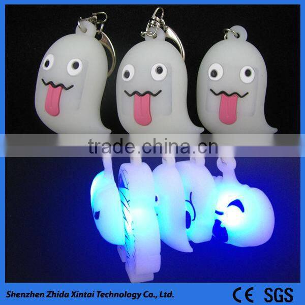 wholesale on alibaba silicone promotional ring fur keychain