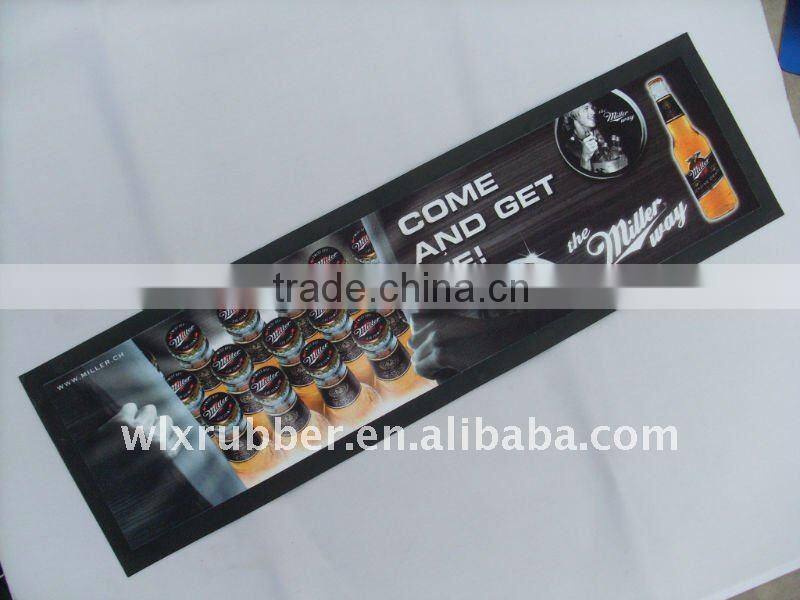 factory blank nitrile rubber bar mat