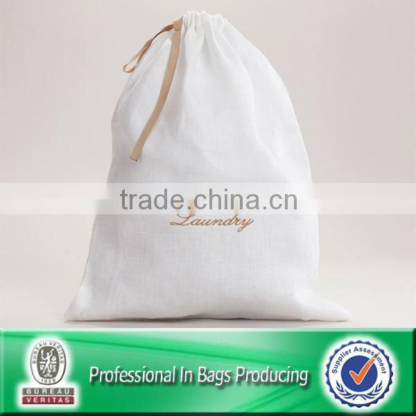 Environment Wholesale Cotton Fabric Drawstring Bag