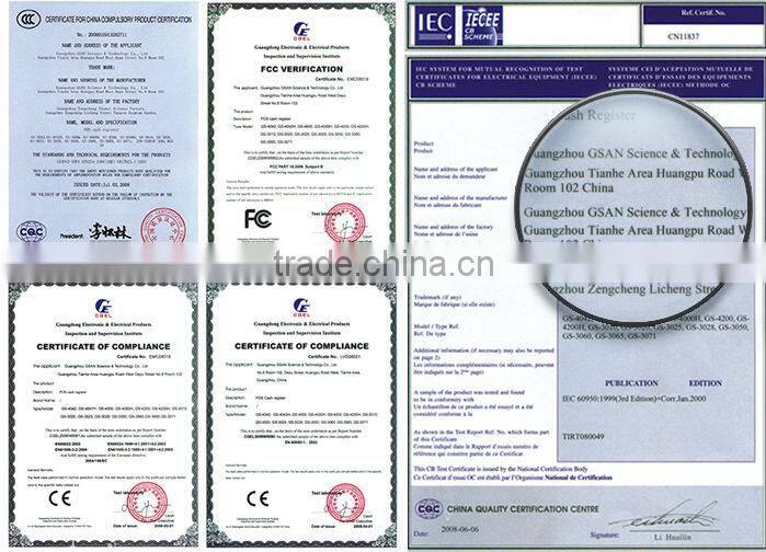 GS-T3 Tower all in one pc pos system cash register