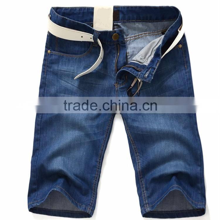 Custom Shorts Jeans Slim Fit Mens