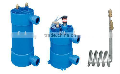 strong anti-corrosion evaporator shell and tube heat exchanger for sea water pool