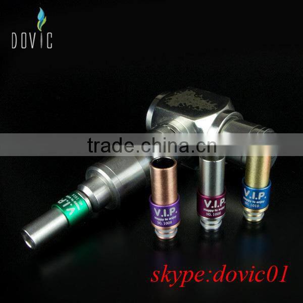 wide bore drip tip with special logo