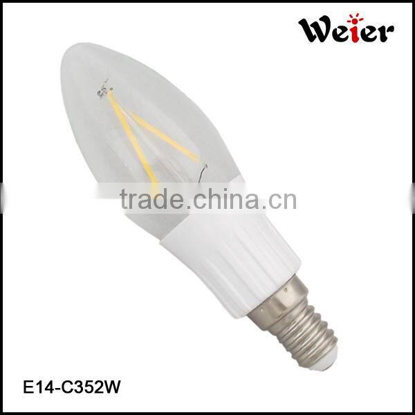 glass Lamp Body Material and Bulb Lights Item Type LED Filament Bulb Dimmable