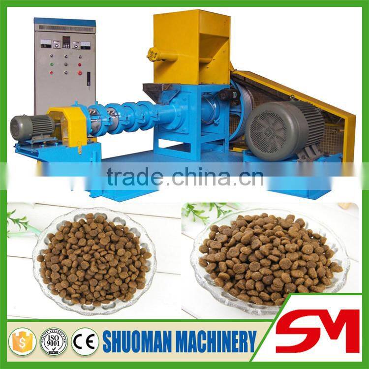 Perfect after-sale service full production line dog food making machine