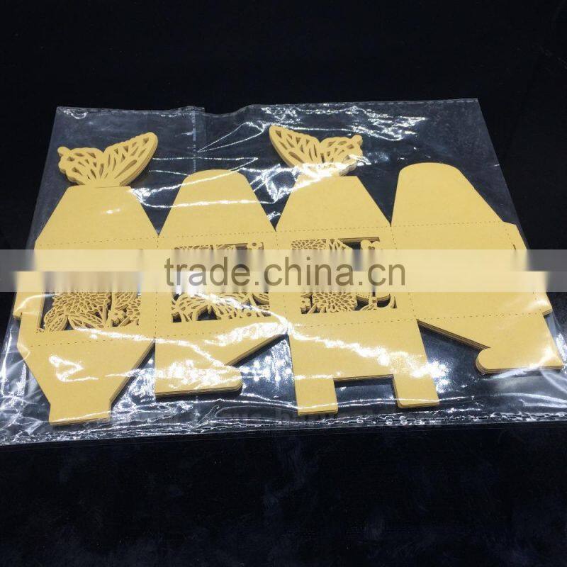 C231 2015 New birthday souvenirs wedding favor laser cut bridegroom and bride party candy box gift