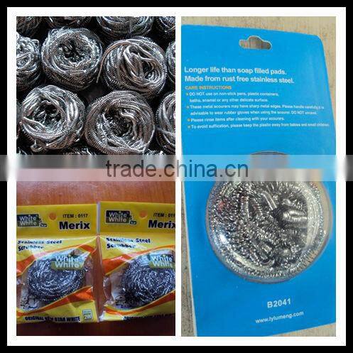 stainless steel scrubber supplier
