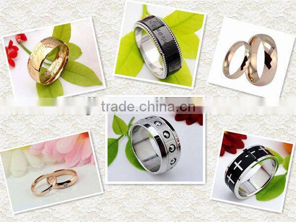 2013 Jewelry fashion diamond rings collection new design rings for couples