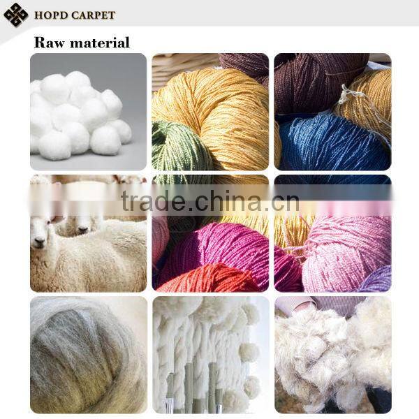 Jacquard flower pattern rug for prayer