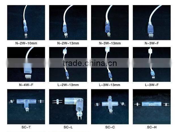 Multi Color Chasing IP65 Round2 Wires Led Hose Light CE