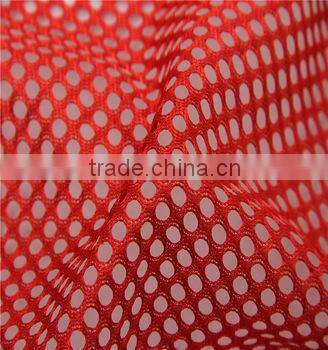 100% Polyester warp knitted mesh fabric for seat cover and bag,multicolor optional