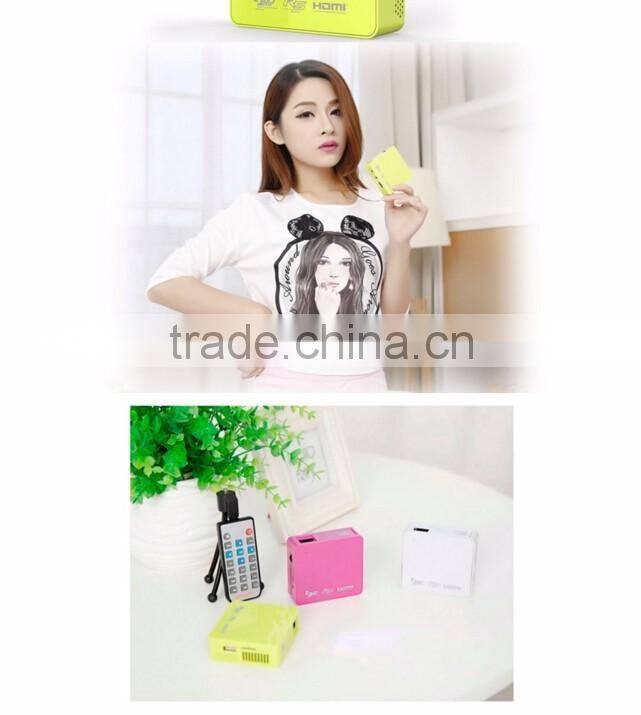 wholesale UC50 DLP mini Projector Full HD 1080P Home theater projecting camera LED video home Multimedia Video