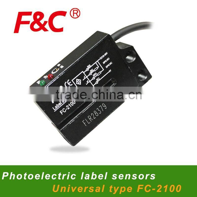 DC 12-24V Low price M8 infrared F&C metal label sensor