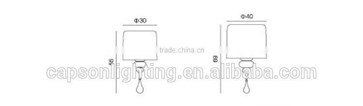 decorate indoor mounted modern wall light 110-220v